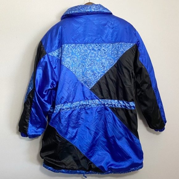 Vintage Edelweiss Floral Patchwork Ski Jacket - Picture 7 of 8